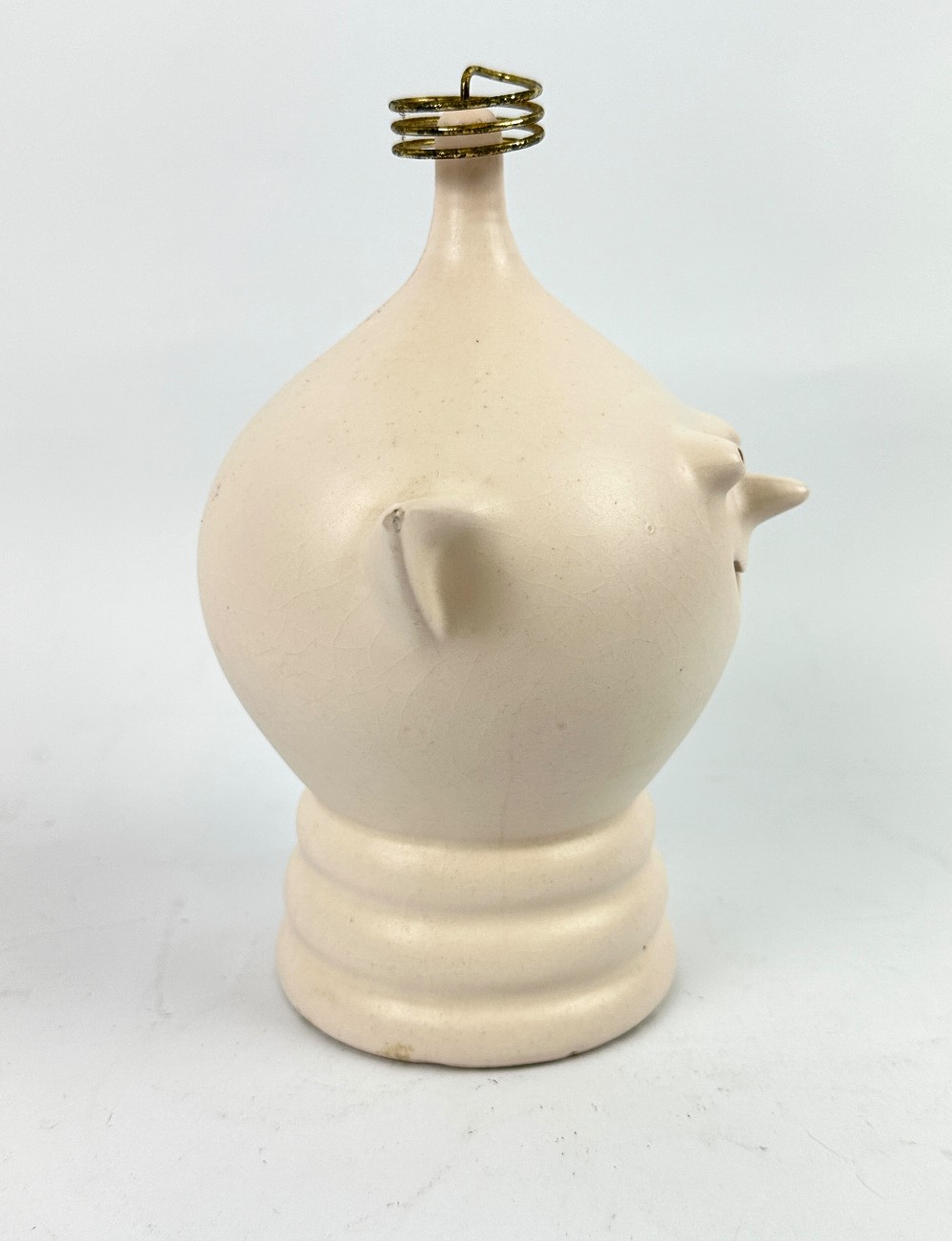 Vintage Mid Century Space Pixie Head Coin Bank