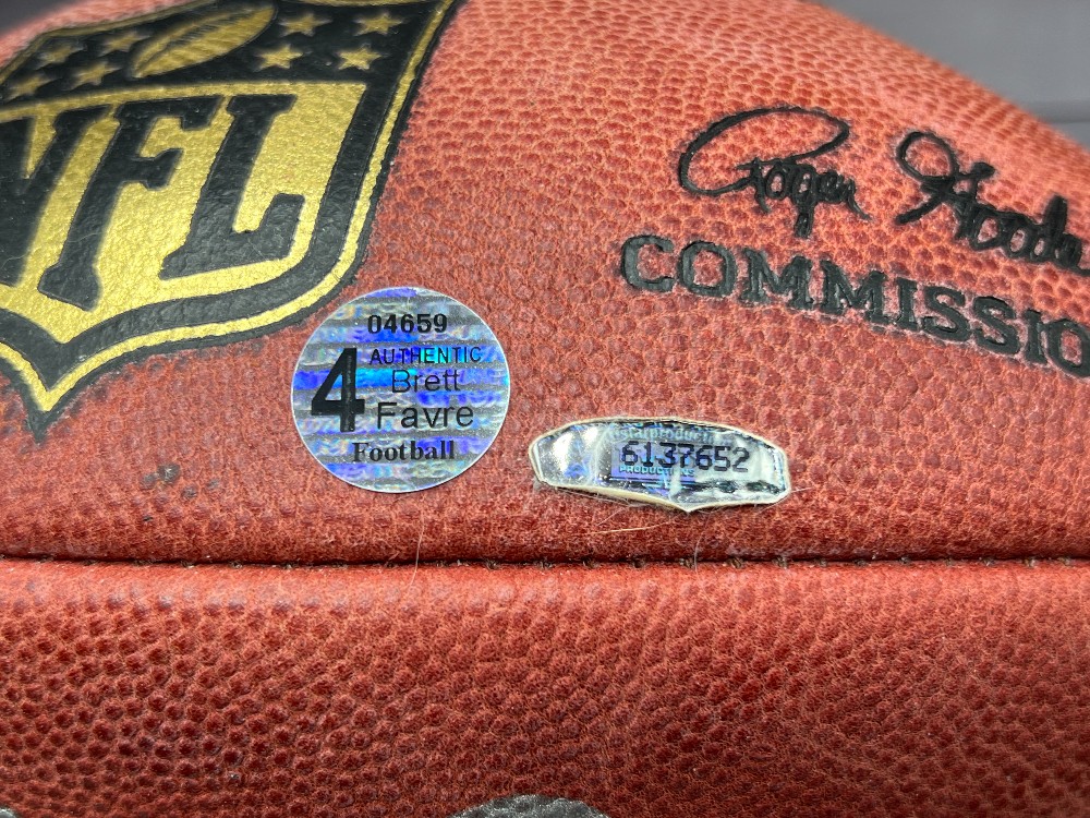 Brett Favre Signed Football, 