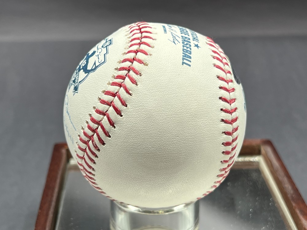 Mariano Rivera Autographed Baseball “602 Saves 9-19-11”, Steiner With Invoice