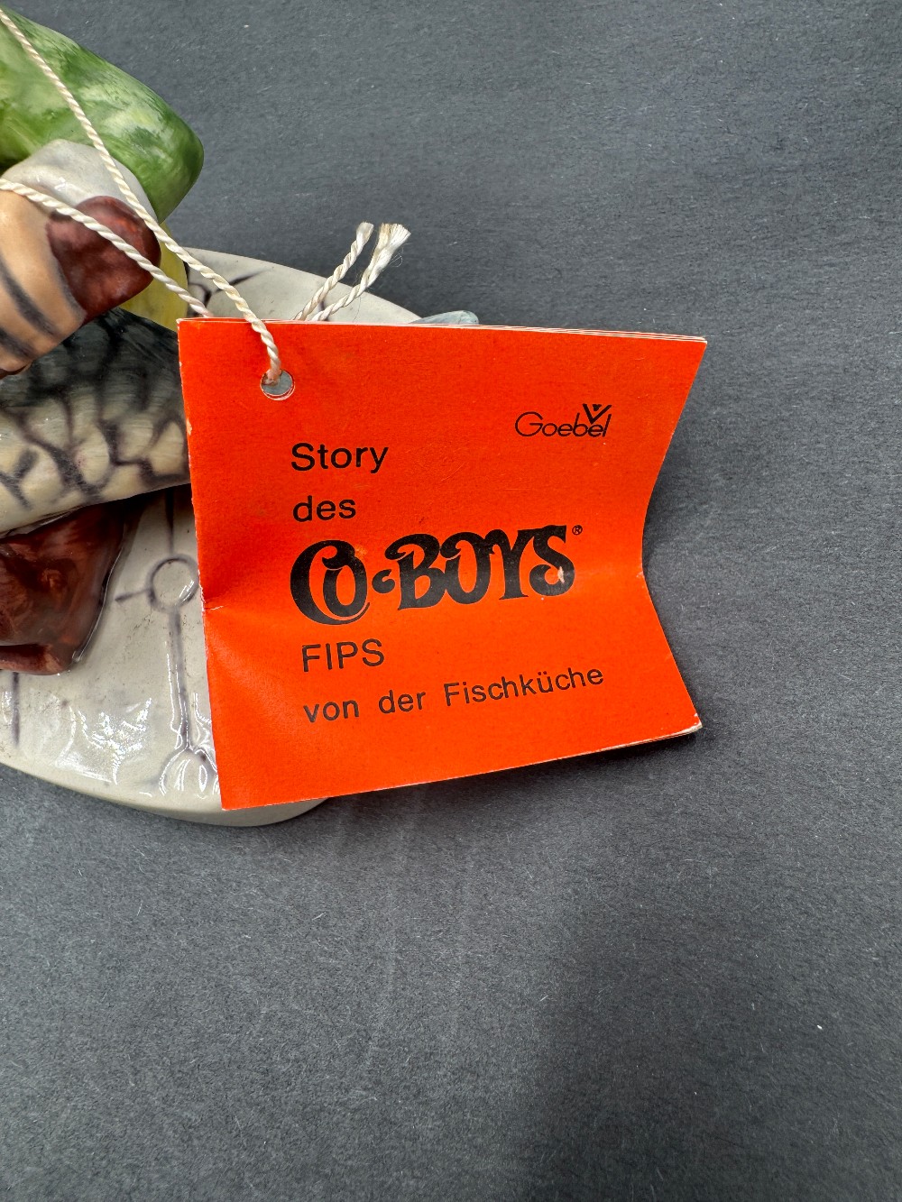 Goebel Co-Boy Fips the Fisherman with Tag