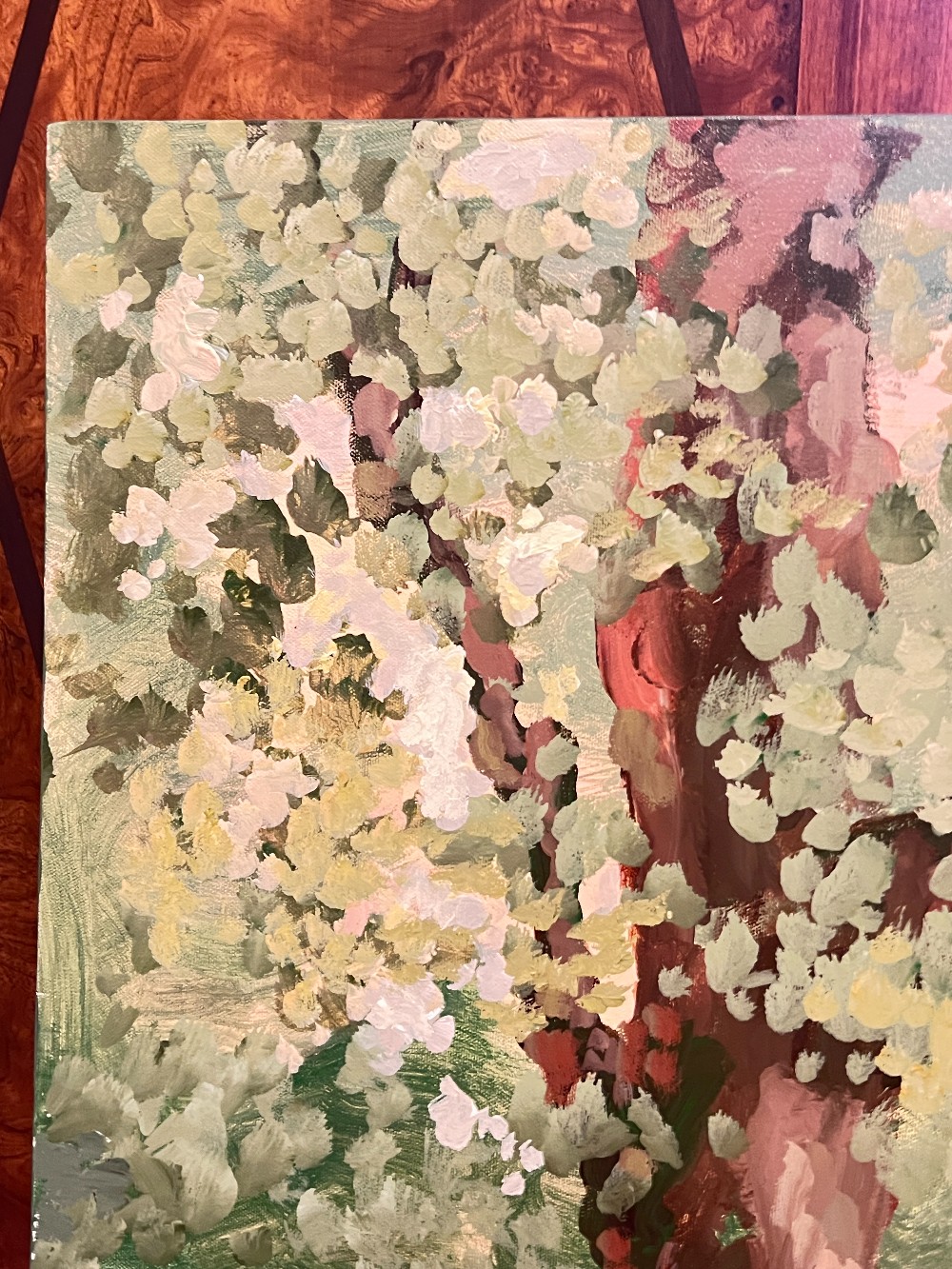 Painting of Children Playing By Virginia Knight
