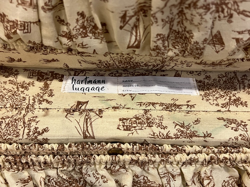 Hartmann Luggage Tweed Suitcase