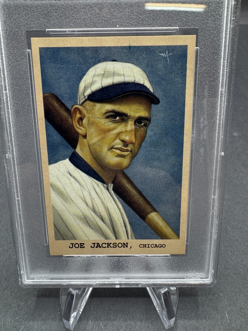 2019 NSCC PROMO FANTASY CARD Joe Jackson PSA Card #496 Of 1000