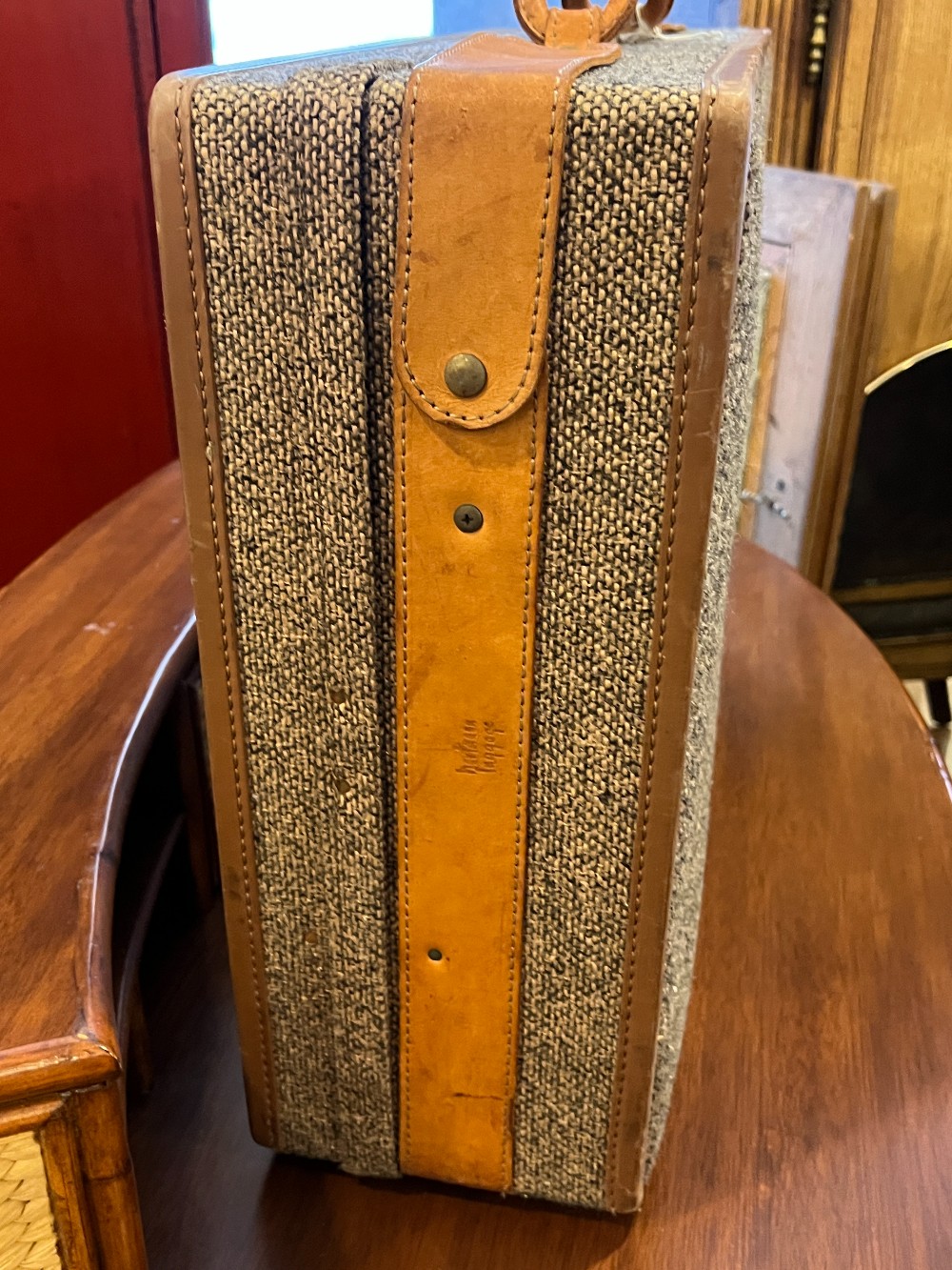 Hartmann Luggage Tweed Suitcase
