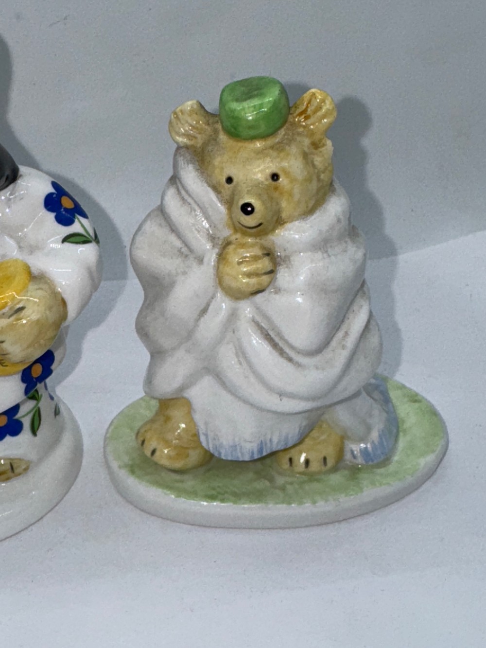 Lot of 2 Coalport Paddington Bear Figurines