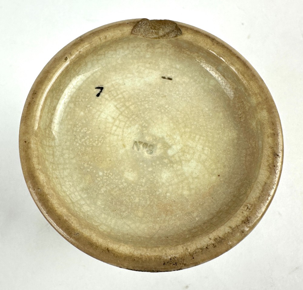 Antique Prattware Relish Jar - Fall of Sebastopol 1855-60