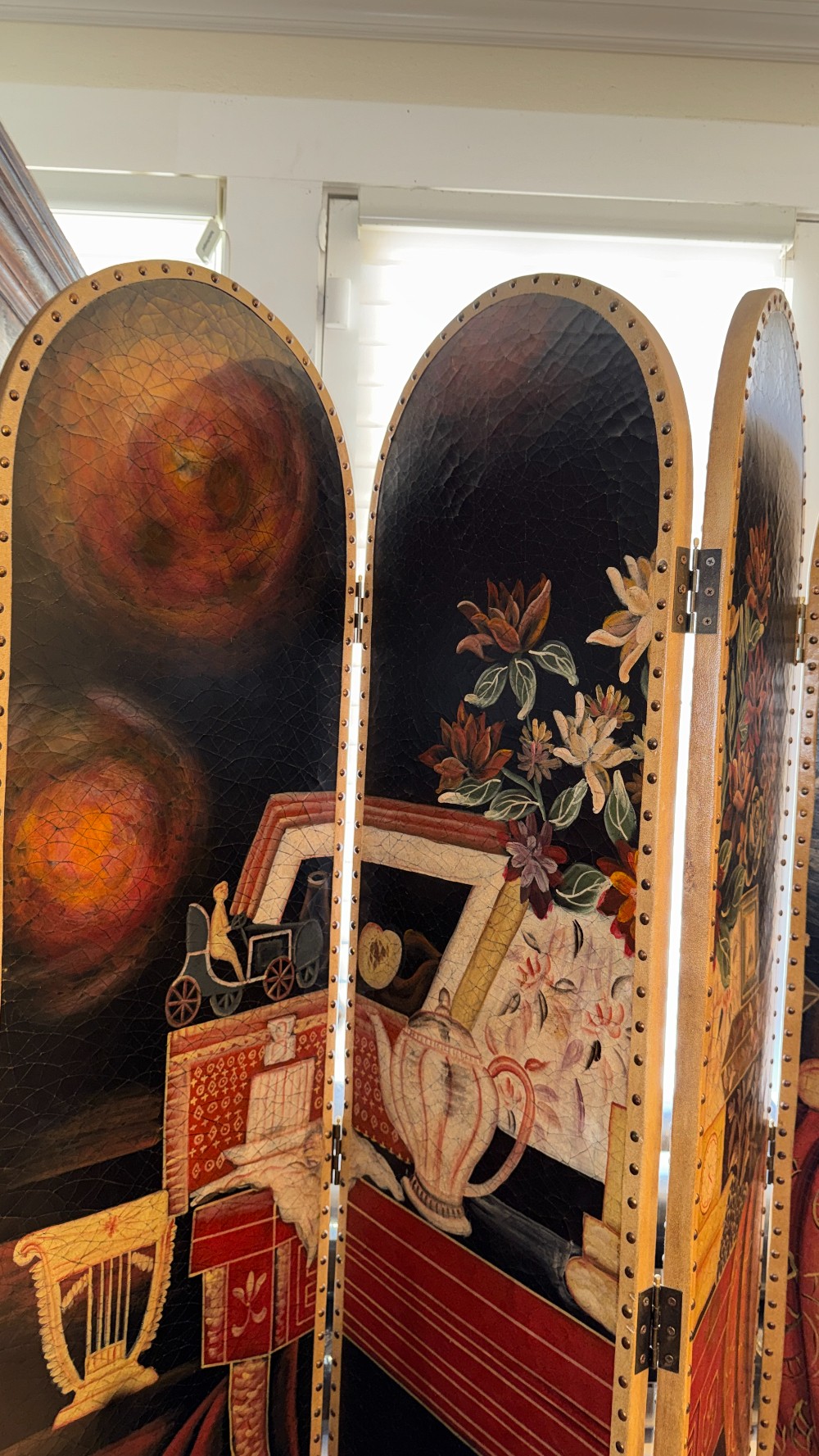 Four Panel Folding Screen/Divider