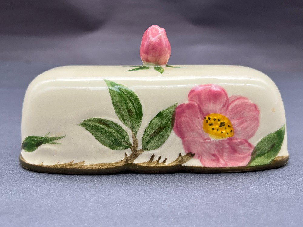 Franciscan Desert Rose Butter Dish - TOP ONLY for Replacement Part