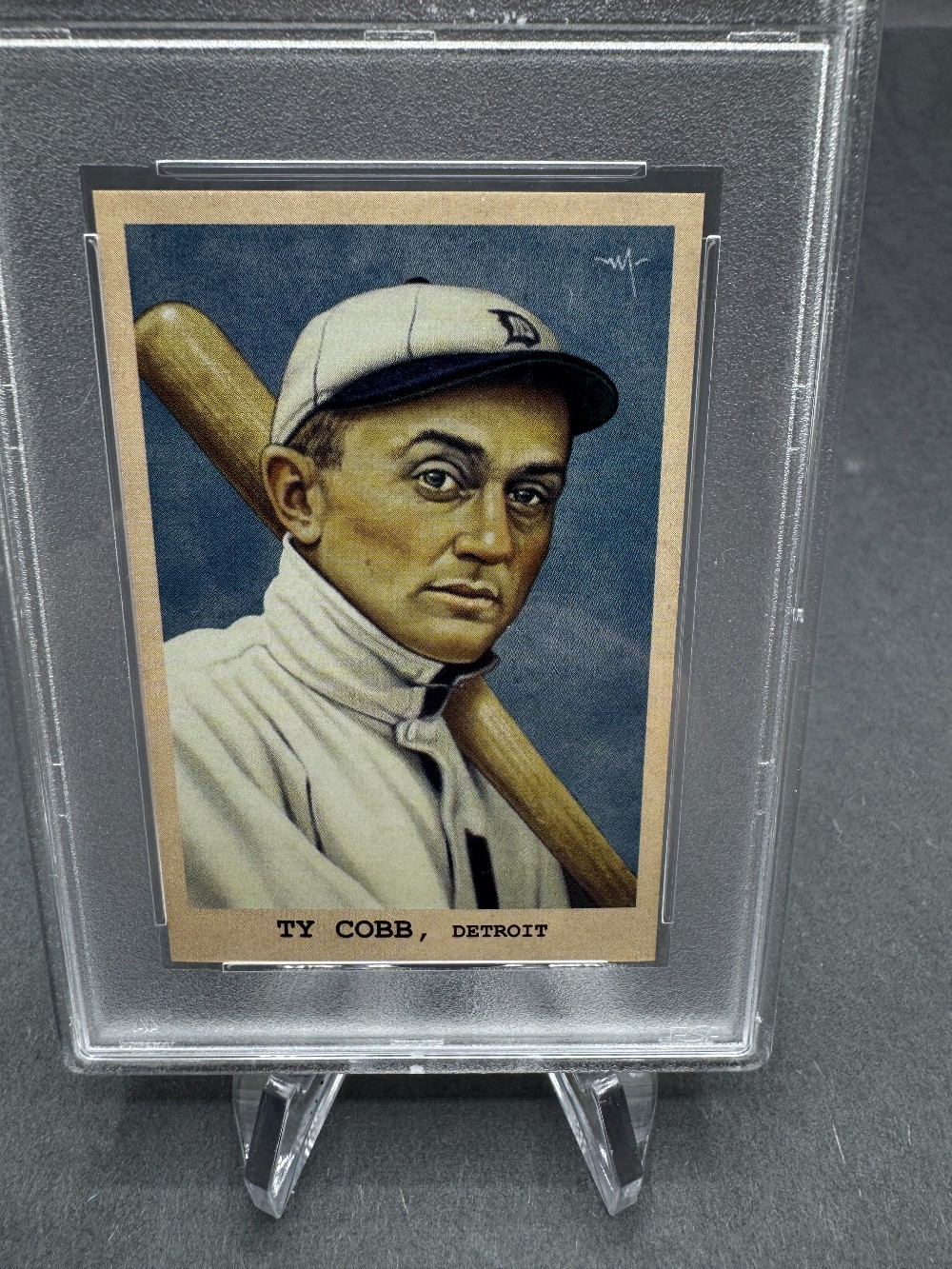 2019 NSCC PROMO FANTASY CARD Ty Cobb PSA Card #679 Of 1000