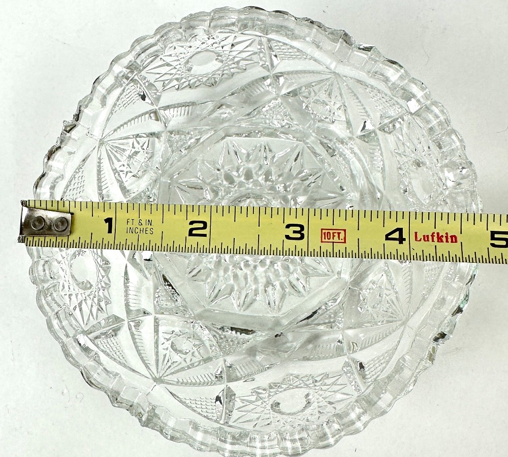 American Pressed Glass Bowl Set