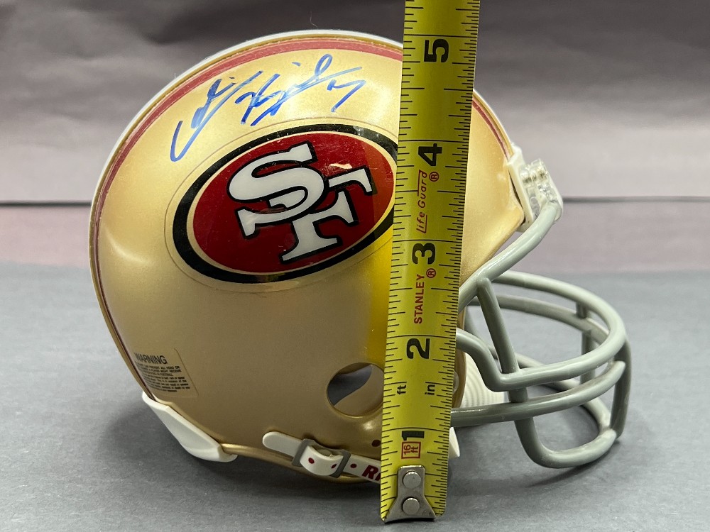 Colin Kaepernick Signed Miniature SF 49ers Helmet 