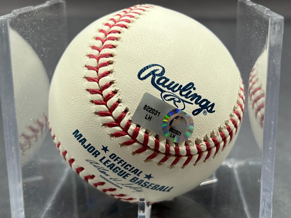 AL Kaline Autographed Baseball “HOF 80”, MLB