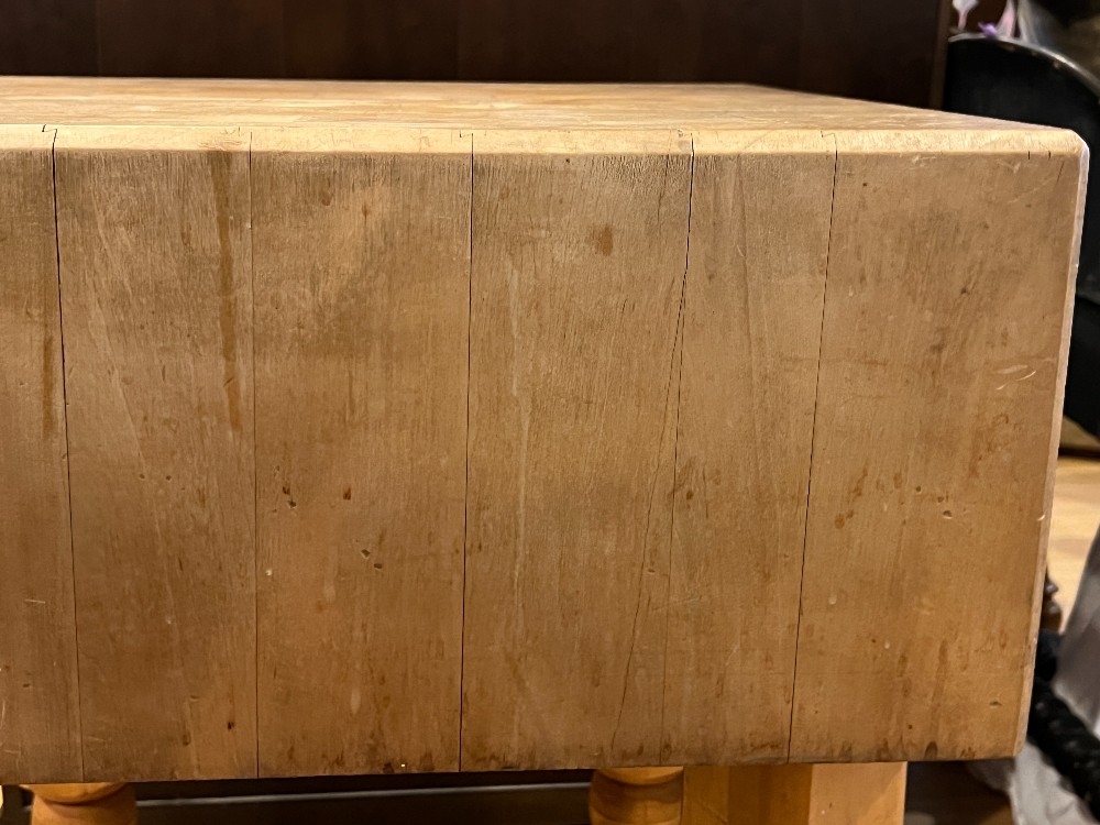 Wooden Square Chopping Block