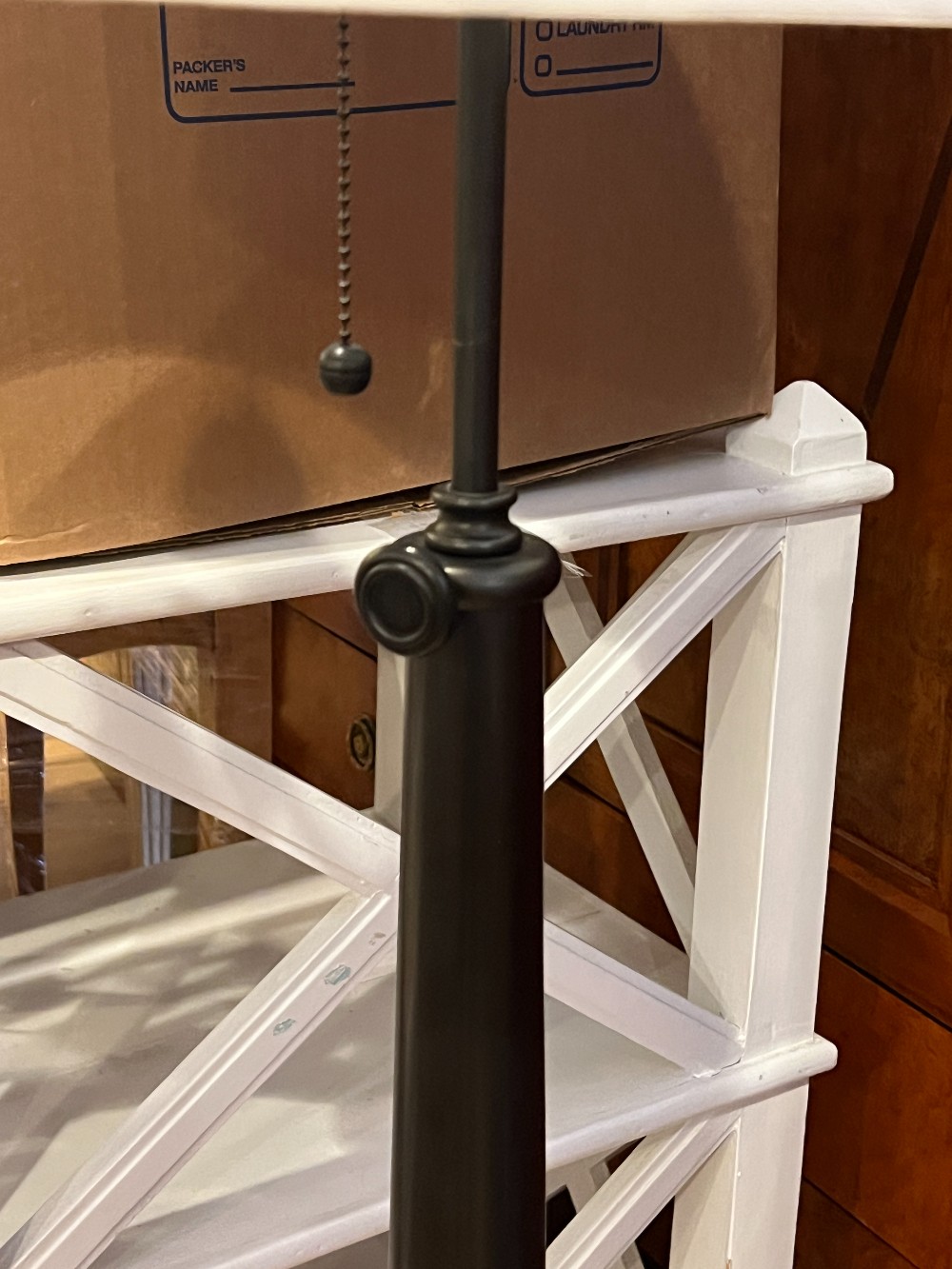 Black Base Floor Lamp (Untested)