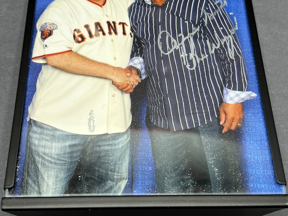Ozzie Smith Signed Photocopy, 