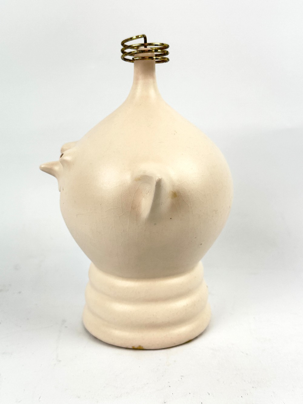 Vintage Mid Century Space Pixie Head Coin Bank