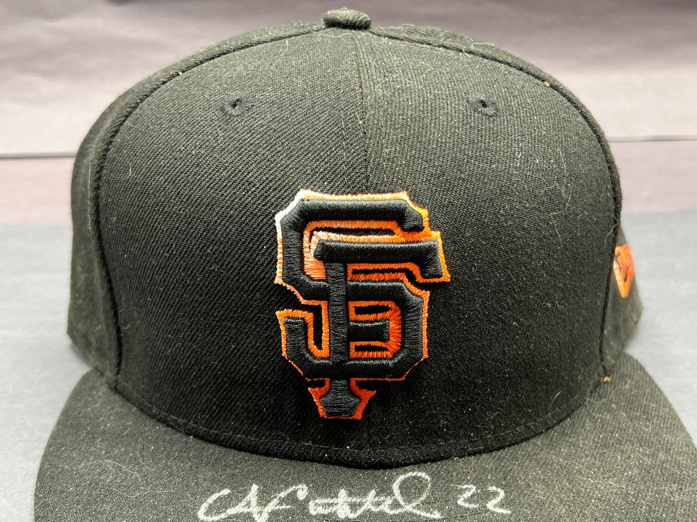 Andrew McCutchen Signed SF Giants Cap 