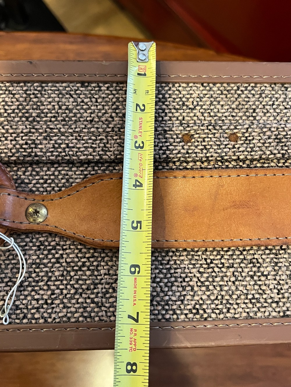 Hartmann Luggage Tweed Suitcase
