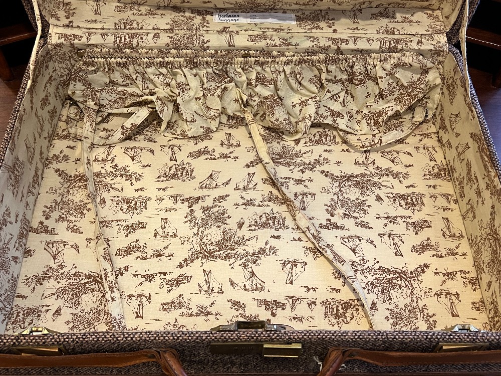 Hartmann Luggage Tweed Suitcase