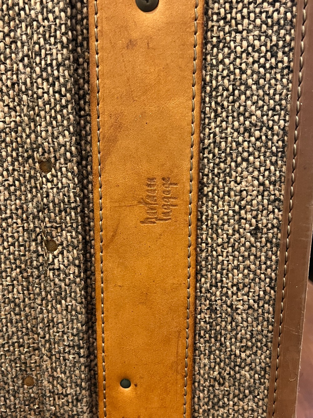 Hartmann Luggage Tweed Suitcase