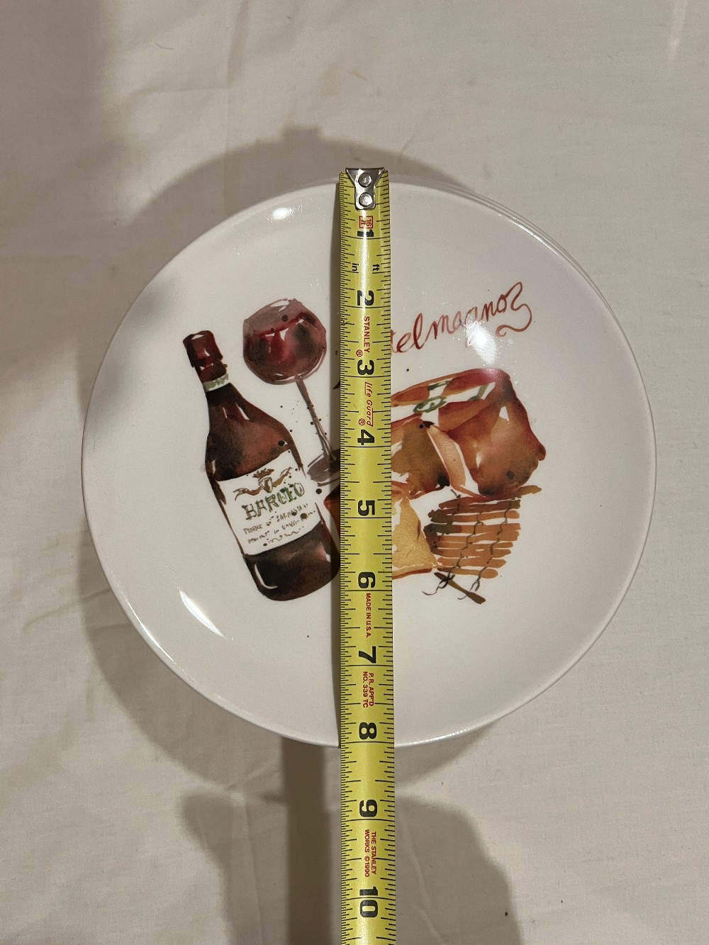 Lot of Effetti Wine and Cheese Plates