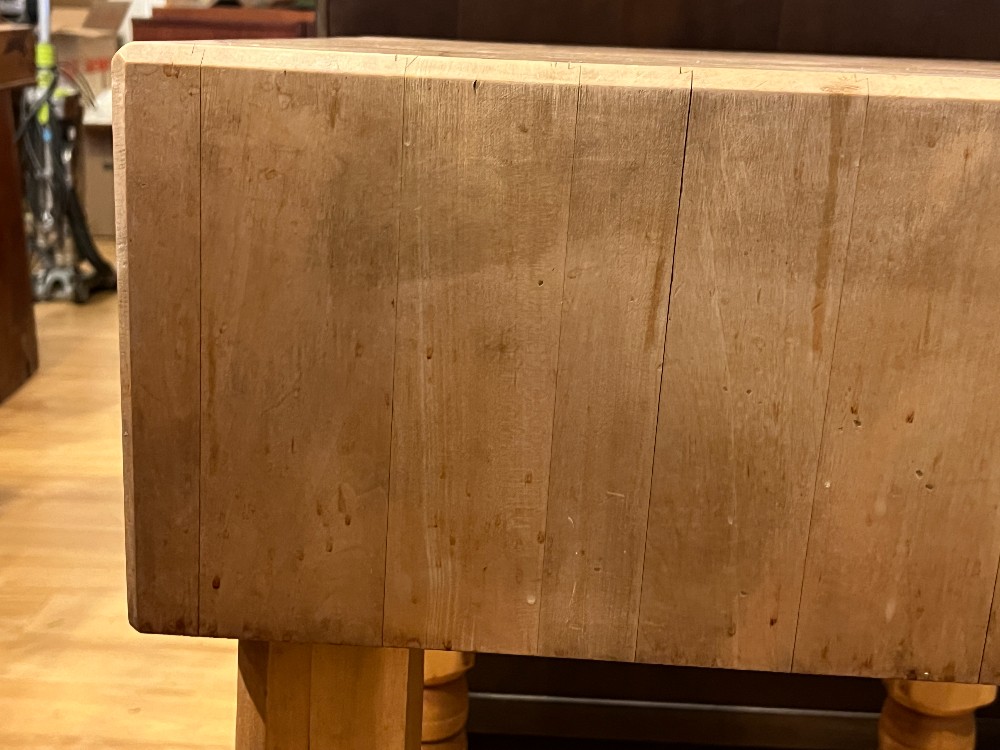 Wooden Square Chopping Block