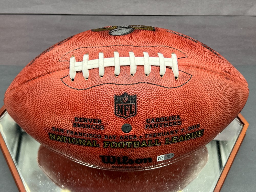 Peyton Manning Signed Super Bowl 50 Football, 