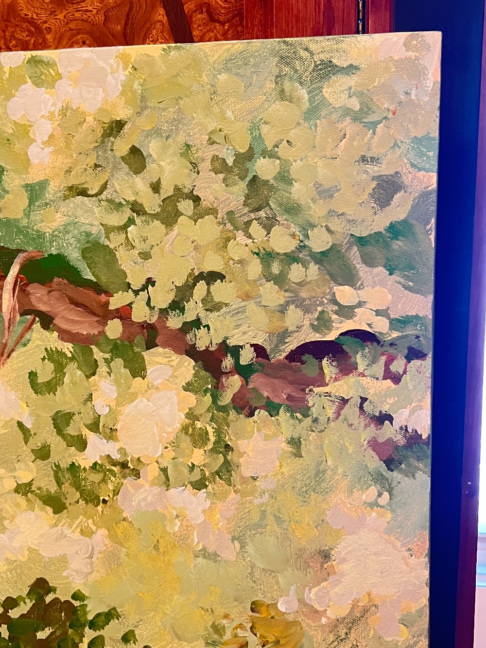 Painting of Children Playing By Virginia Knight