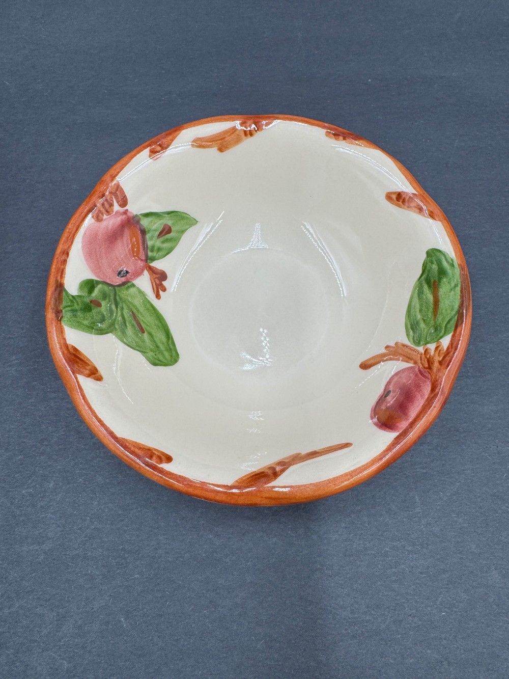 Franciscan Apple Dessert Bowl