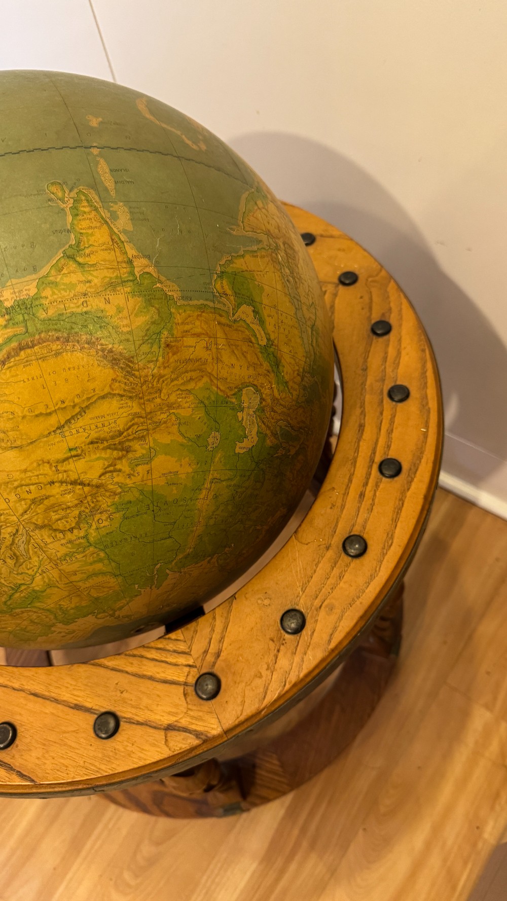 Cartocraft Physical-Political 16 Inch Globe
