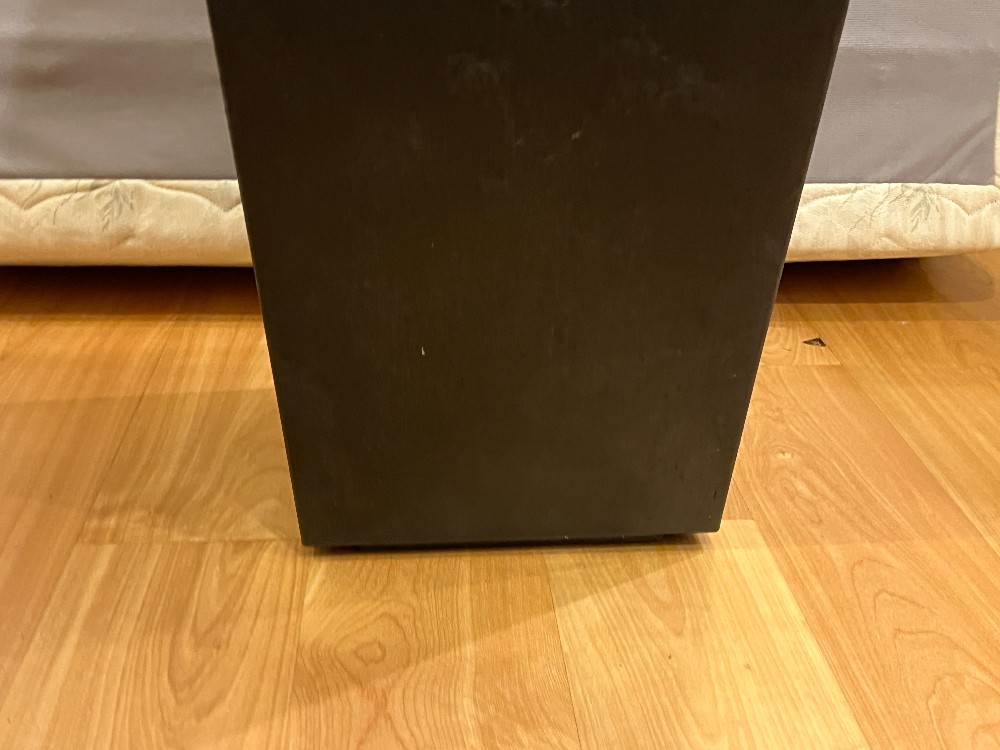 Black Square Tapered Planter