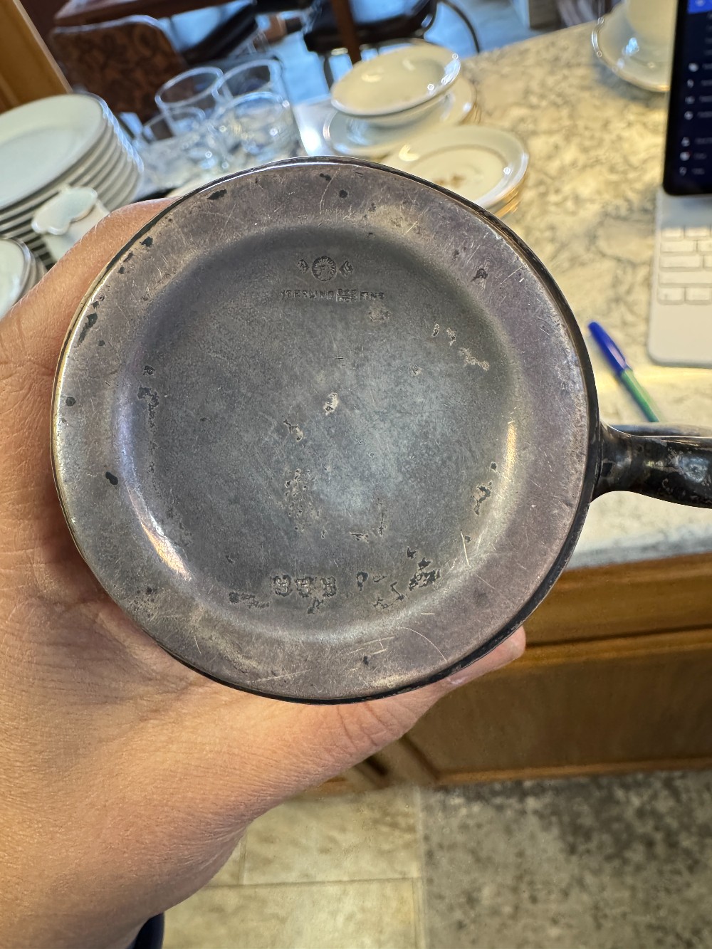 Sterling Cup with Engraved Personalization 97.97 grams