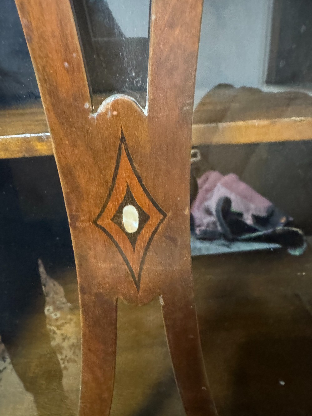 Art Deco Wood Display Bookcase