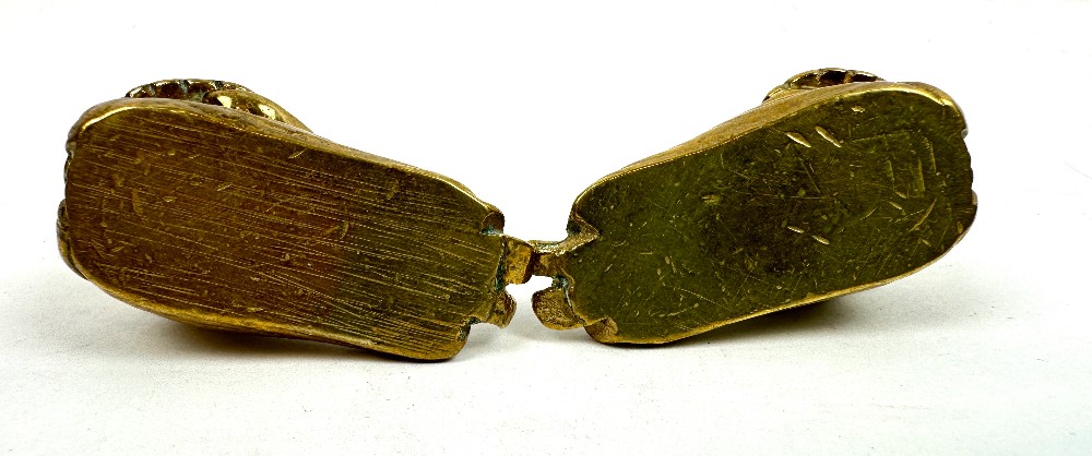 Set of 4 Antique Brass/Bronze Figurines