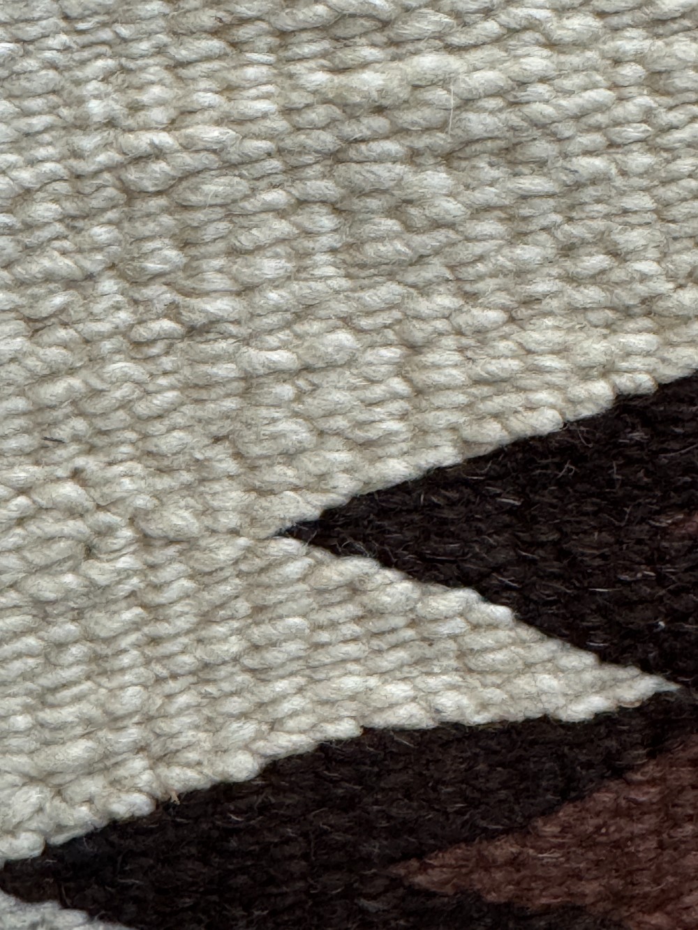 Southwestern or Navajo-Style Rug with Geometric Diamond Pattern