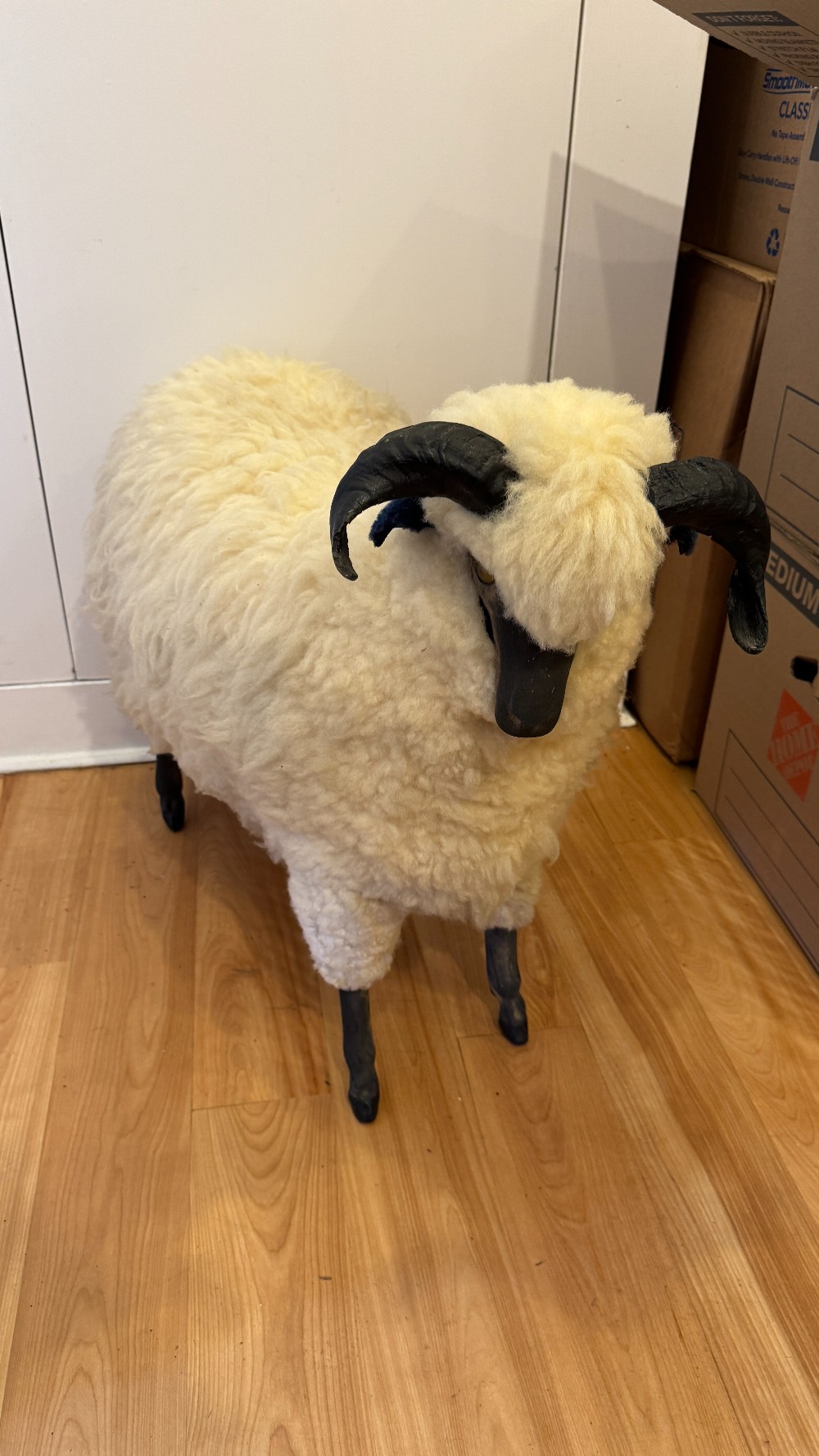 Sheep Footstool/Sculpture