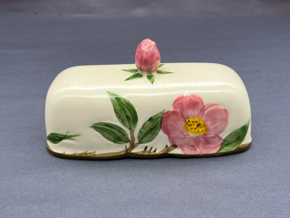 Franciscan Desert Rose Butter Dish - TOP ONLY for Replacement Part