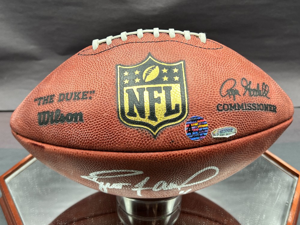 Brett Favre Signed Football, 