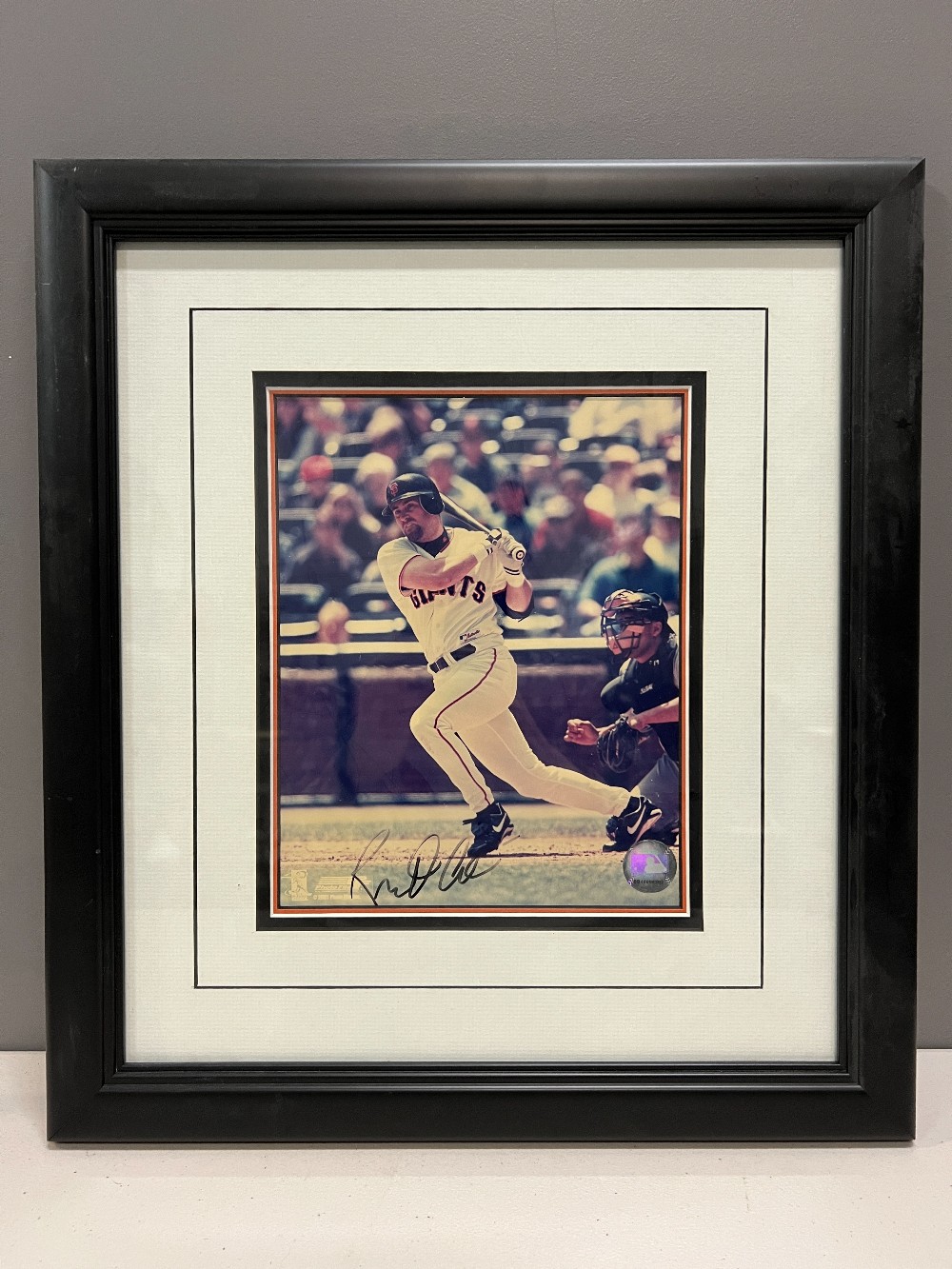 Rich Aurilla 8x10 Signed Picture, MLB, Gallery of Legends With COA