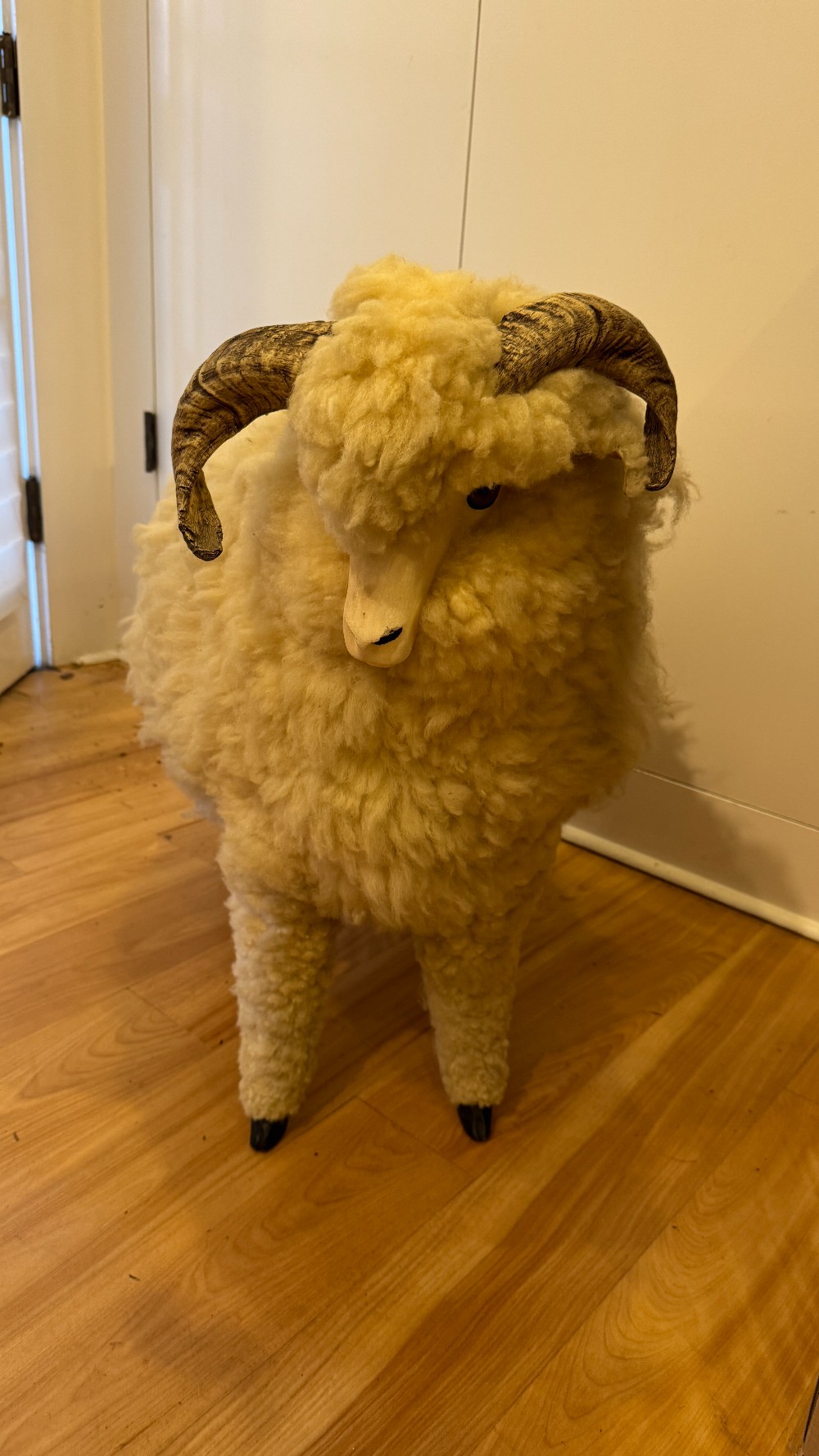 Sheep Footrest/Sculpture