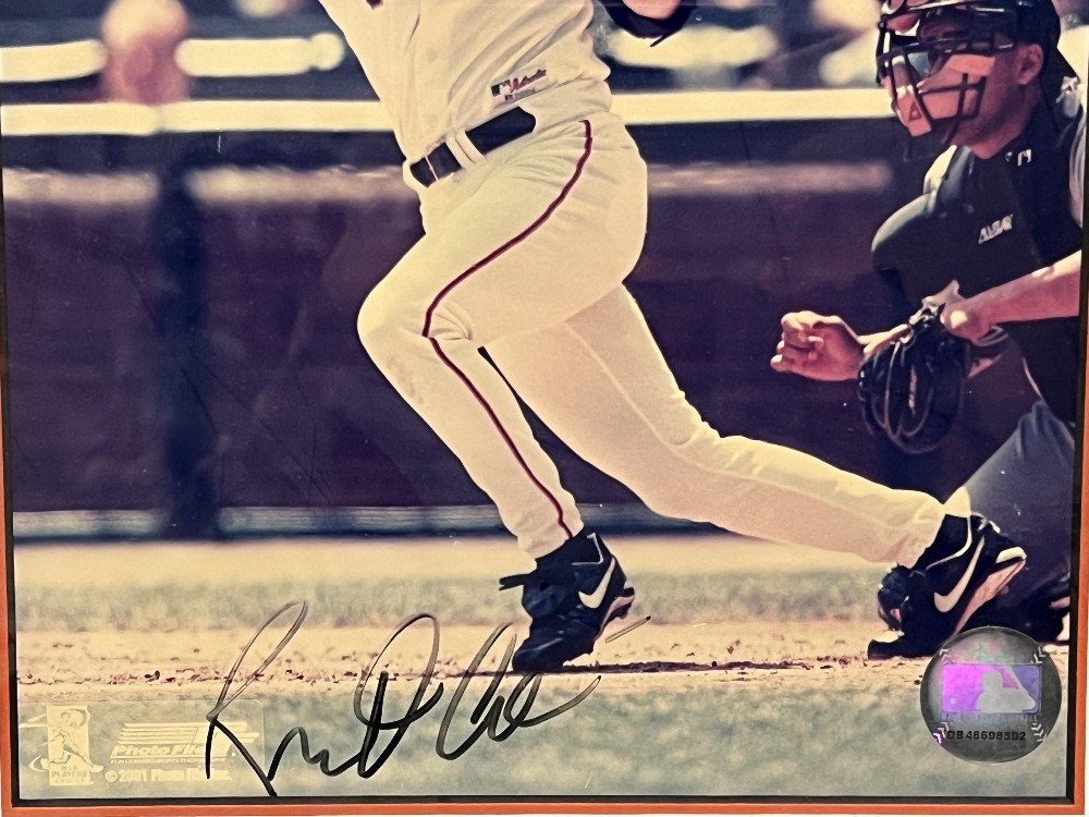 Rich Aurilla 8x10 Signed Picture, MLB, Gallery of Legends With COA