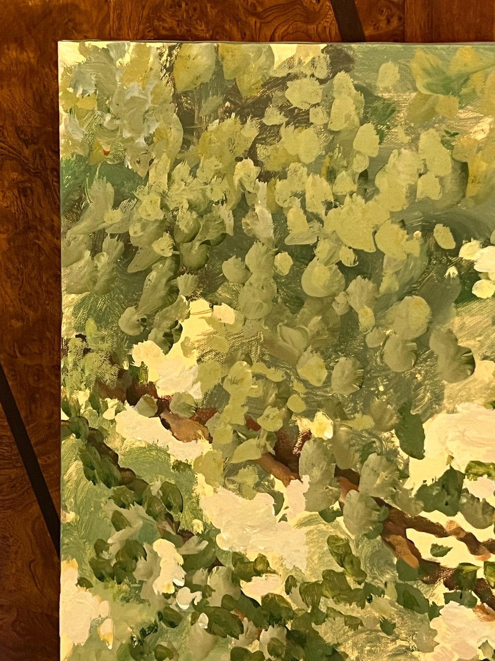 Garden Painting By Virginia Knight