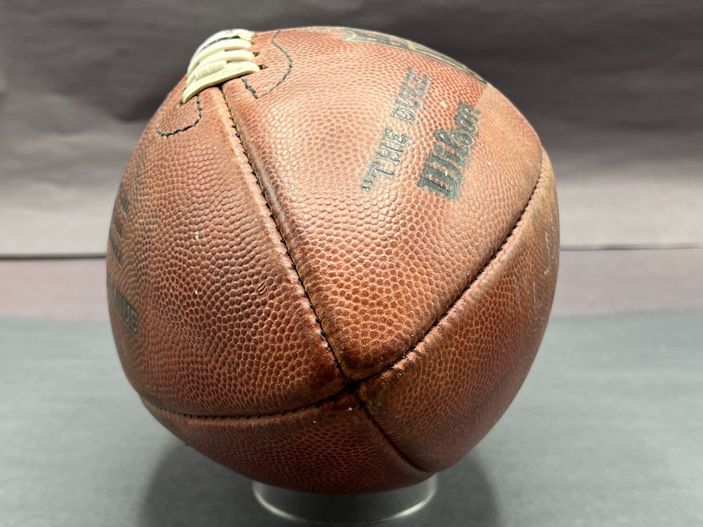 Multisigned NFL Football (Unknown Players), 