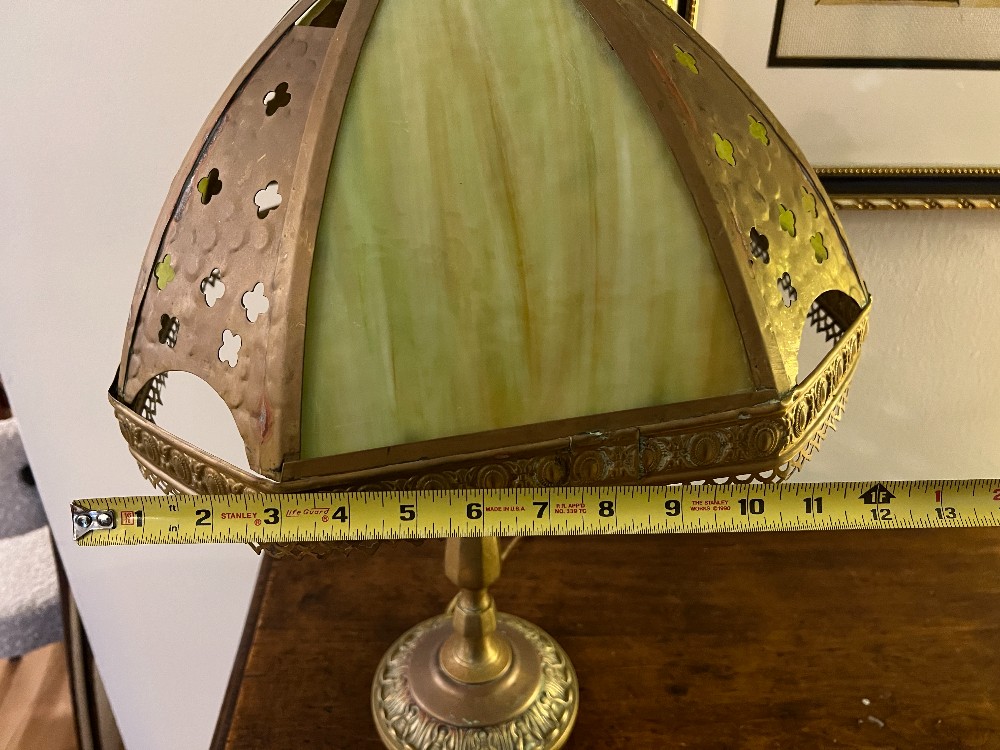 Slag? Glass Lamp (Turns On)