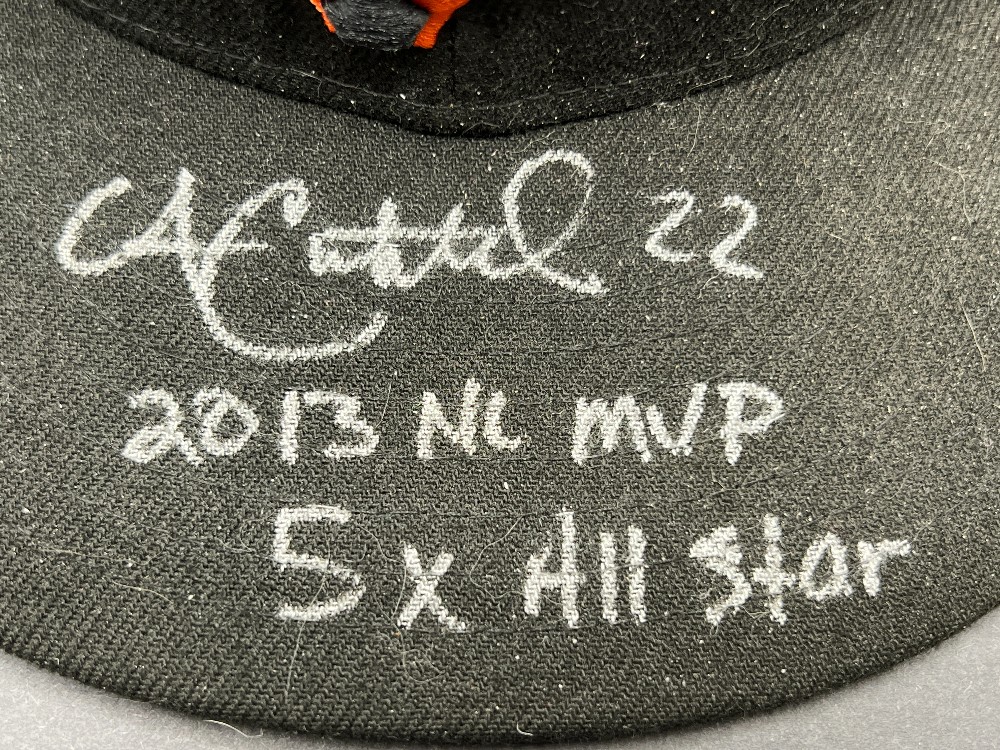 Andrew McCutchen Signed SF Giants Cap 