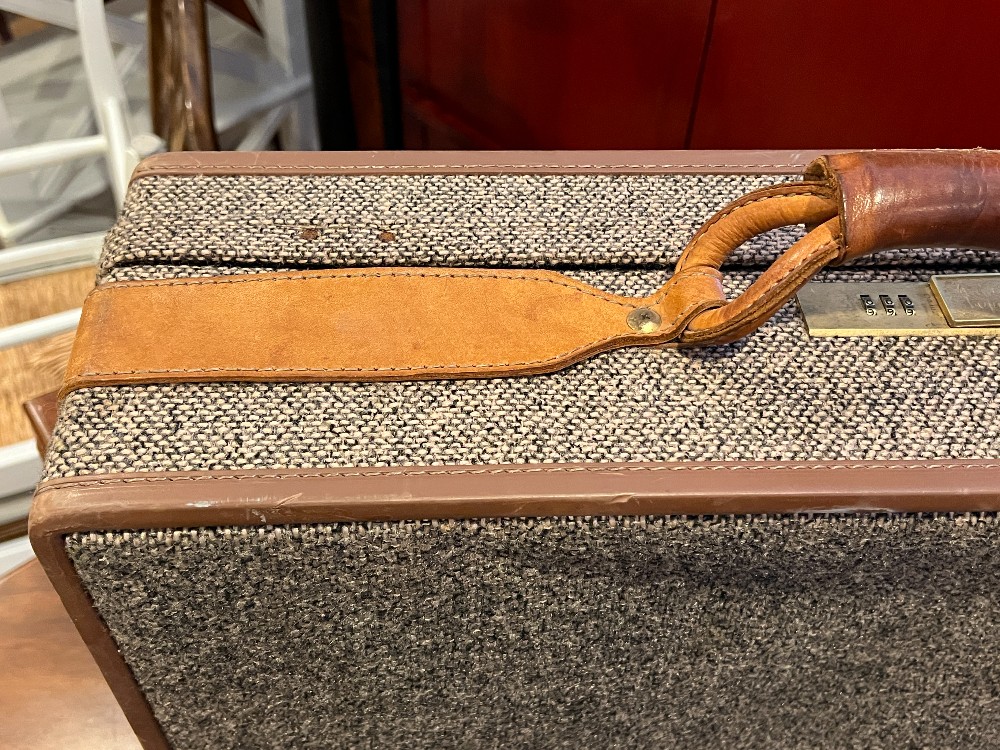 Hartmann Luggage Tweed Suitcase