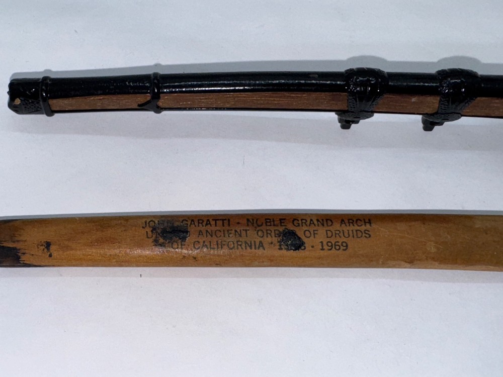 Lot of Two Japanese Sword Letter Openers - Stainless Steel Japan