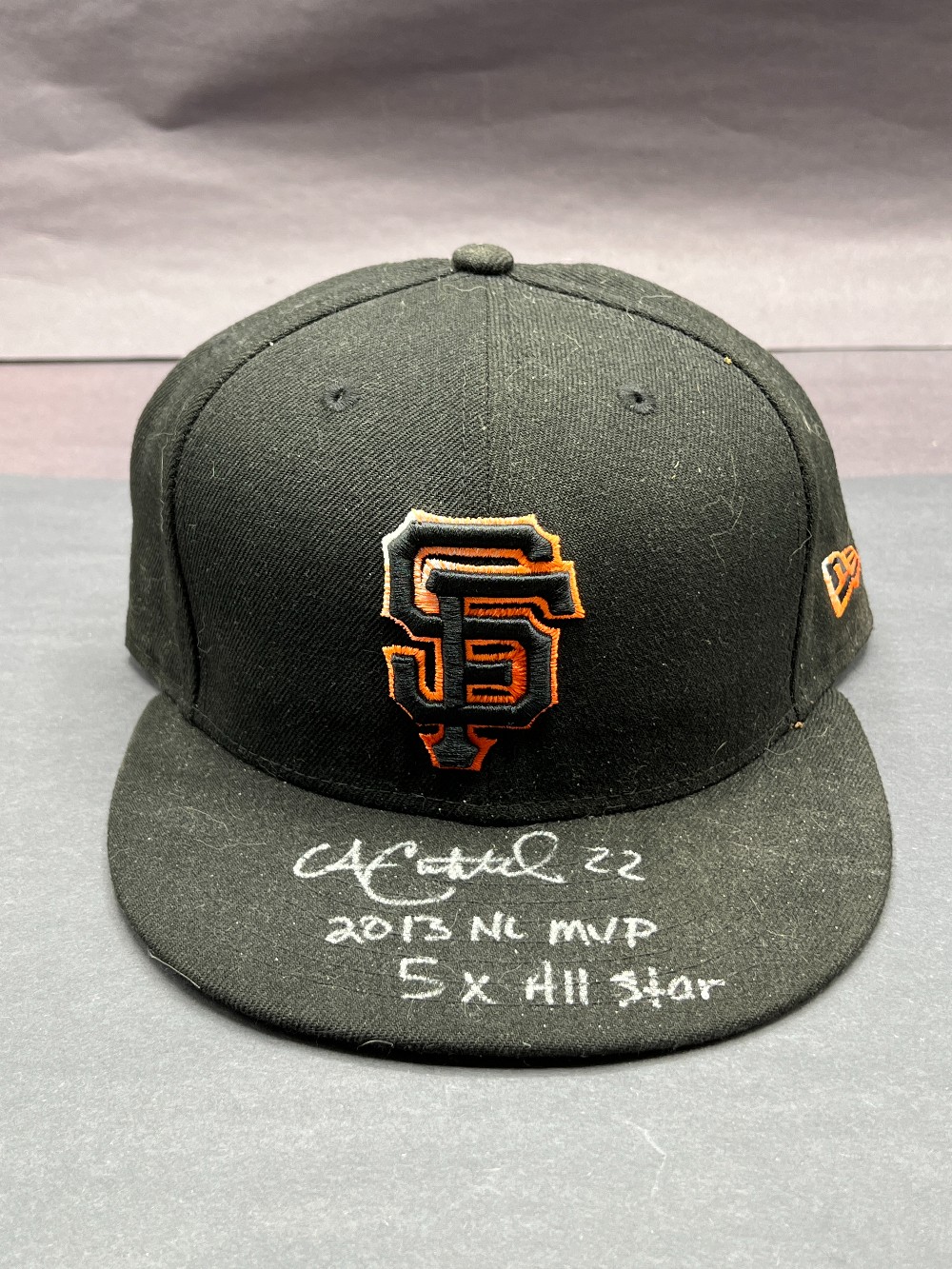 Andrew McCutchen Signed SF Giants Cap 