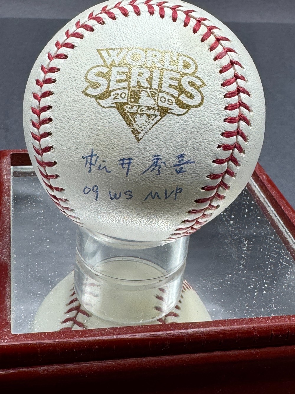 Hideki Matsui 2009 World Series Baseball, Autograph Kanji and 