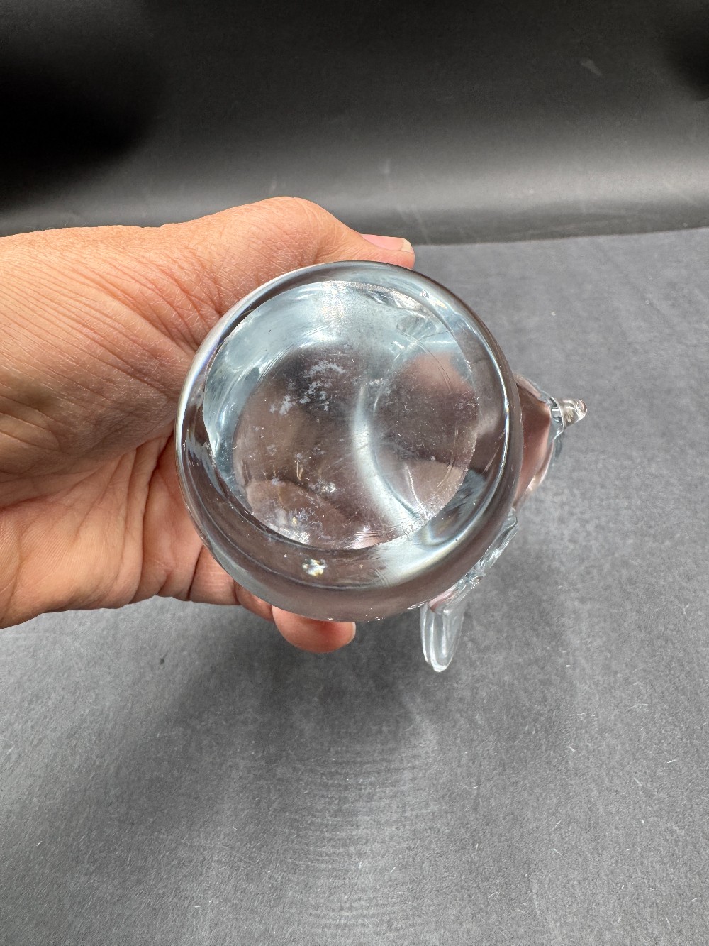 Elephant Glass Paperweight